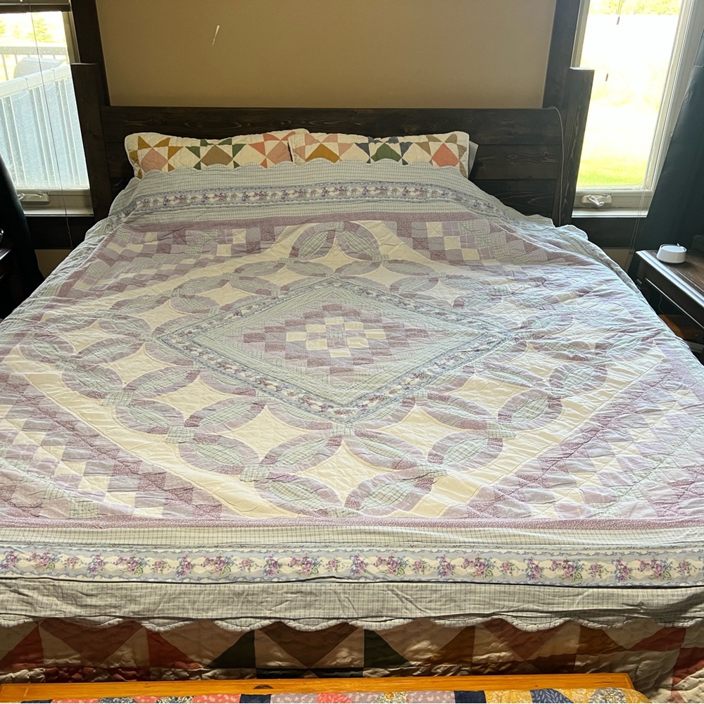 Pastel Patchwork Quilt